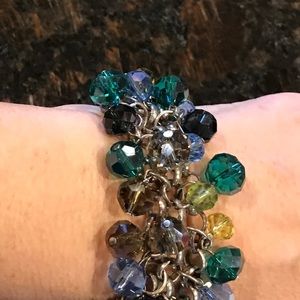 Multicolored stretch bracelet
